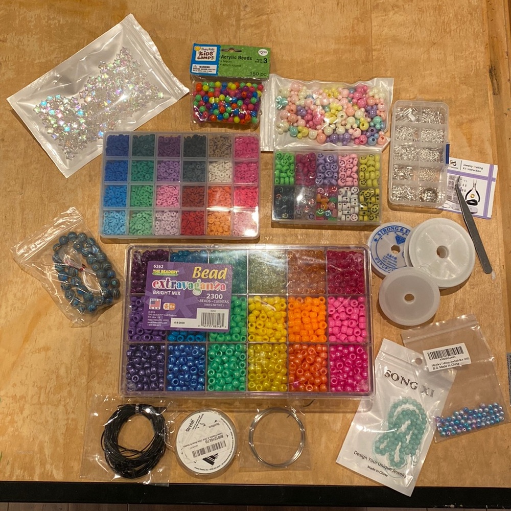 Huge beading kits!